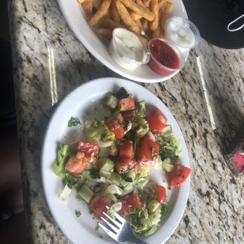 Sahara Restaurant - House Salad French Fries Salad tasted fresh. Fries hot and crunchy how I like them - Middle Eastern Near Me - Indianapolis, Indiana Sahara Restaurant - House Salad French Fries Salad tasted fresh. Fries hot and crunchy how I like them - Middle Eastern Near Me - Indianapolis, Indiana