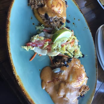 Linger - Pork adobo Benedict. Not very good - Asian Fusion Near Me - Denver, Colorado