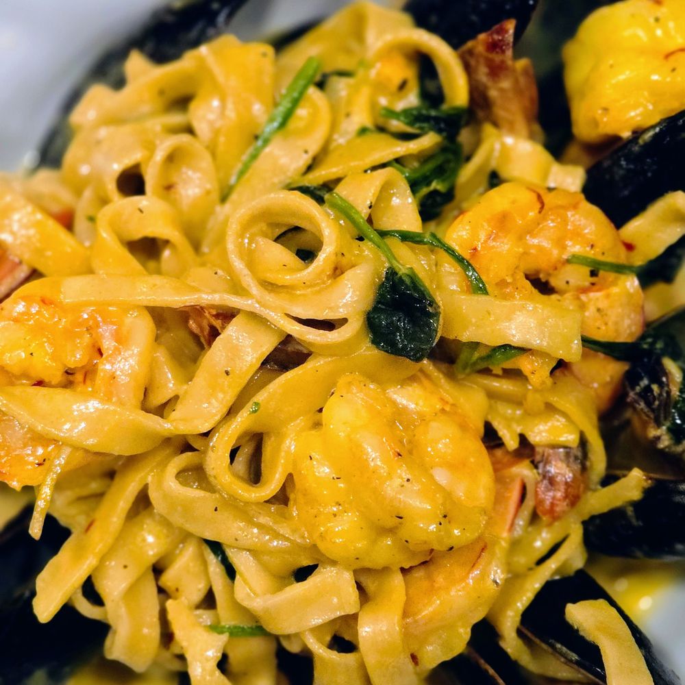 SEAFOOD TAGLIATELLE