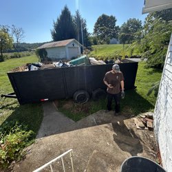 Junkies Junk Removal - Trailer full of a house clean out we done recently