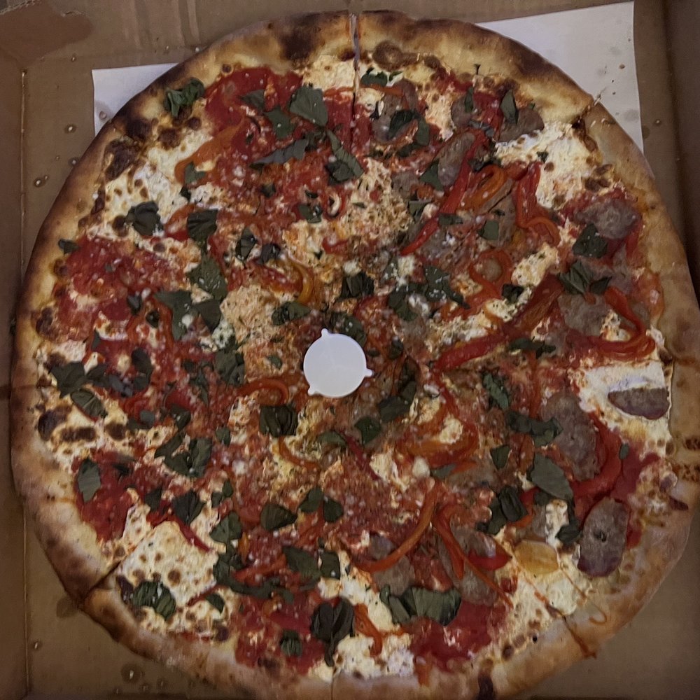 a pizza in a box