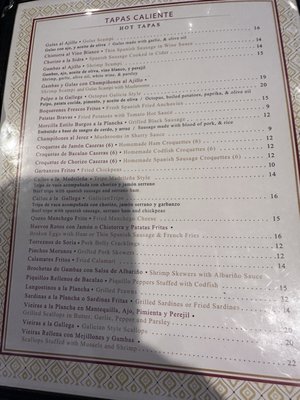 Menu photo 5 El Manchego Restaurant Miami, FL
