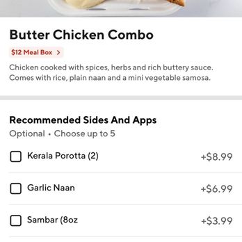 Trilokah - DoorDash advertisement - Indian Near Me - Chicago, Illinois