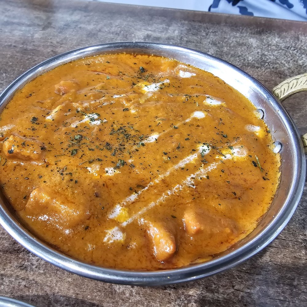 Tandoori Flame - Honestly, it's either the chicken tikka or butter chicken. Looks identical and similar taste. - Indian Near Me - Roseville, California Tandoori Flame - Honestly, it's either the chicken tikka or butter chicken. Looks identical and similar taste. - Indian Near Me - Roseville, California