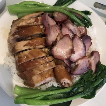 Sunny Shine Bbq - My fave !! Chicken & chasu over rice - Cantonese Near Me - El Monte, California