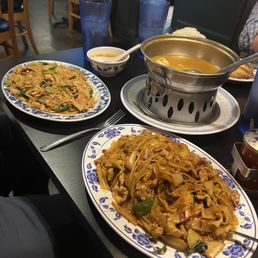 54. Pad See-Ew 31. Pad Bai Ga-Praw Goong 11. Tom Yum Goong Soup