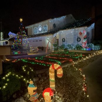 Candy Cane Lane For Christmas - Candy Stores Near Me - Poway, California