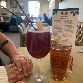 Tula's Kitchen & Cocktails - Beer sangria and Our Wedding Rings - New American Near Me - Albuquerque, New Mexico Tula's Kitchen & Cocktails - Beer sangria and Our Wedding Rings - New American Near Me - Albuquerque, New Mexico