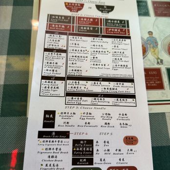 Ken Kee - Customizable noodle soup menu, May 2025. - Seafood Near Me - Chicago, Illinois Ken Kee - Customizable noodle soup menu, May 2025. - Seafood Near Me - Chicago, Illinois