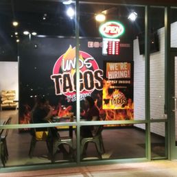 Exterior outside entrance of Unos Tacos y Birria - Mesa, Arizona Exterior outside entrance of Unos Tacos y Birria - Mesa, Arizona