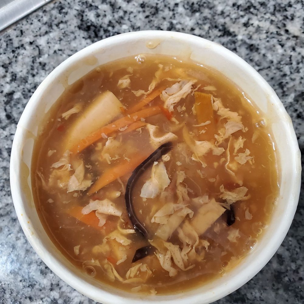 J & J Chinese Restaurant - Cup of Hot and Sour Soup that comes with the Lunch Specials - Szechuan Near Me - Issaquah, Washington J & J Chinese Restaurant - Cup of Hot and Sour Soup that comes with the Lunch Specials - Szechuan Near Me - Issaquah, Washington
