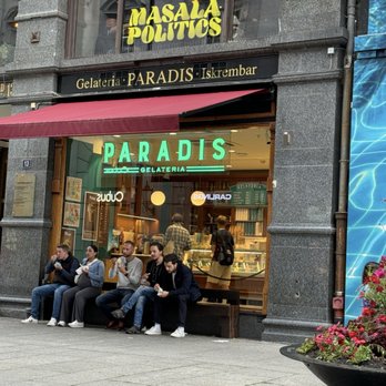 Paradis Gelateria - Standing in front of - Gelato Near Me - Oslo, 03 Paradis Gelateria - Standing in front of - Gelato Near Me - Oslo, 03