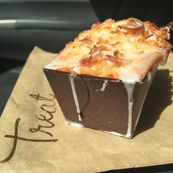 Treat - $3 coconut cake. Light & fluffy muffin-like texture. Chocolate chips inside. Yummy. - Desserts Near Me - Vancouver, Washington Treat - $3 coconut cake. Light & fluffy muffin-like texture. Chocolate chips inside. Yummy. - Desserts Near Me - Vancouver, Washington
