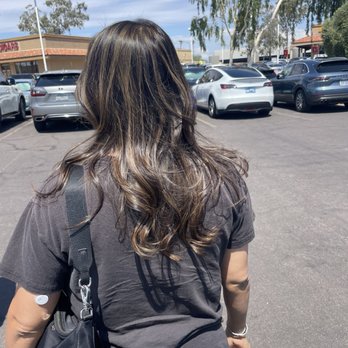 Rachel's Hair Salon - Small brown tint in ash brown - Hair Salons Near Me - Mesa, Arizona Rachel's Hair Salon - Small brown tint in ash brown - Hair Salons Near Me - Mesa, Arizona