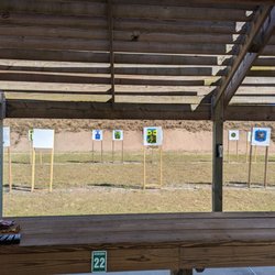 Triple N Ranch Shooting Range - Targets down range