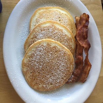 Over Easy - Kids Breakfast. Yummy pancakes with voice of bacon or Portuguese sausage. Yummy! - Breakfast & Brunch Near Me - Kailua, Hawaii Over Easy - Kids Breakfast. Yummy pancakes with voice of bacon or Portuguese sausage. Yummy! - Breakfast & Brunch Near Me - Kailua, Hawaii