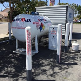 They sell propane here. They sell propane here.