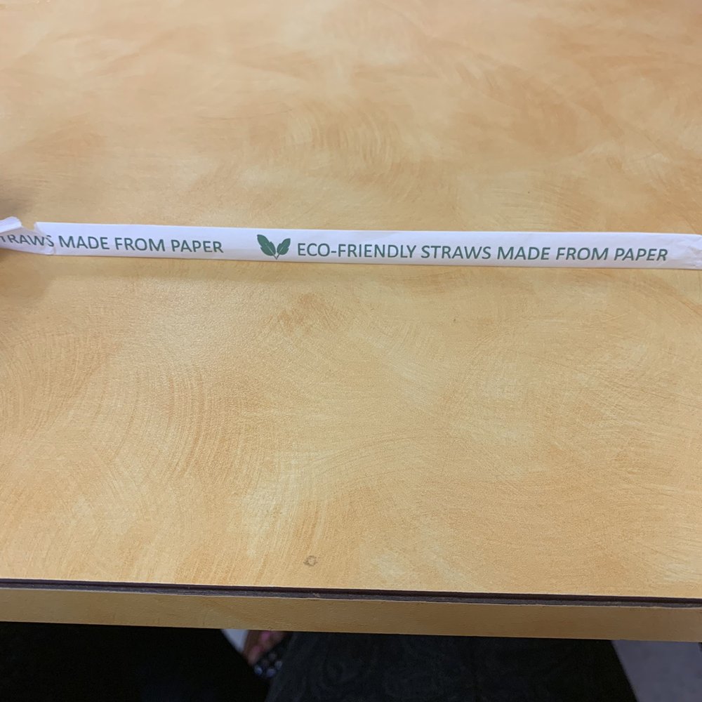 Desmond's Island Soul Grill - Paper straw! - Caribbean Near Me - Virginia Beach, Virginia
