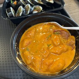 Rose Tteokbokki and Beef Bulgogi Kimbap Rose Tteokbokki and Beef Bulgogi Kimbap