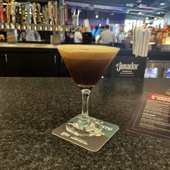 Supercharged Entertainment - Double chocolate expresso martini, made perfectly by Aaron! - Go Karts Near Me - Edison, New Jersey