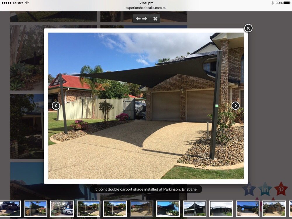 1 X 5 Point Carport Shade Sail In Brisbane Yelp