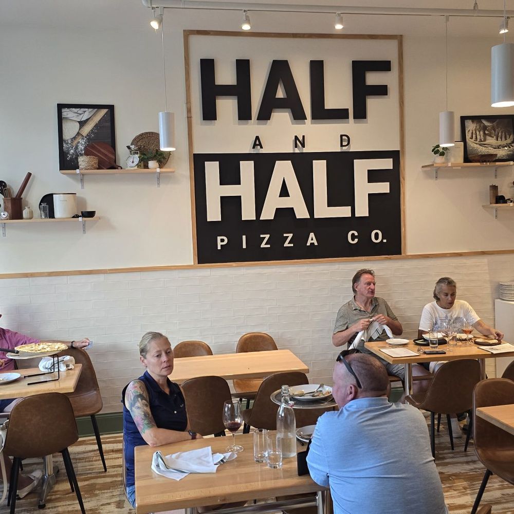 Half And Half Pizza - Inside - Pizza Near Me - Lake Bluff, Illinois Half And Half Pizza - Inside - Pizza Near Me - Lake Bluff, Illinois