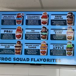 Jeremiah's Italian Ice - Favorites menu