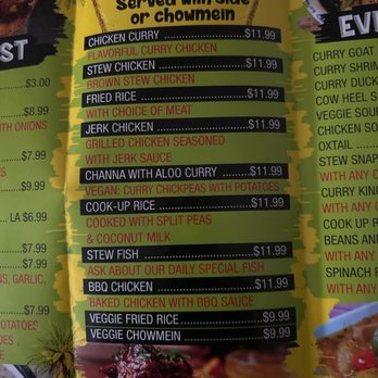 A &J Caribbean Taste -  the menu - Caribbean Near Me - Newark, New Jersey