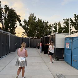 Toyota Amphitheatre - Nice porta potties