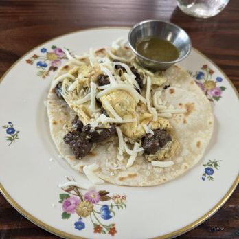 JoJo's Bakery - Sausage breakfast taco - Bakeries Near Me - Austin, Texas JoJo's Bakery - Sausage breakfast taco - Bakeries Near Me - Austin, Texas