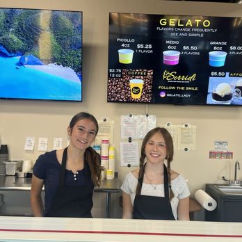 Sorridi - The friendly staff - Gelato Near Me - Vancouver, Washington