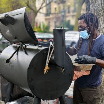 Eastern Parkway BBQ Man - April 17 2021. - Barbeque Near Me - Brooklyn, New York