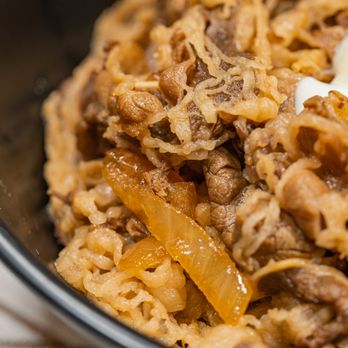 Ramen Umai - Gyudon - thin sliced beef dish - Ramen Near Me - Philadelphia, Pennsylvania Ramen Umai - Gyudon - thin sliced beef dish - Ramen Near Me - Philadelphia, Pennsylvania