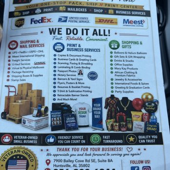 DH Solutions - Shipping Centers Near Me - Huntsville, Alabama