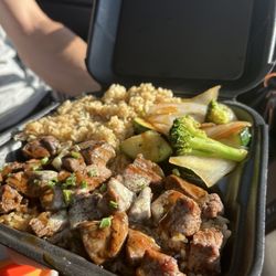 King Hibachi - Steak hibachi no noodles