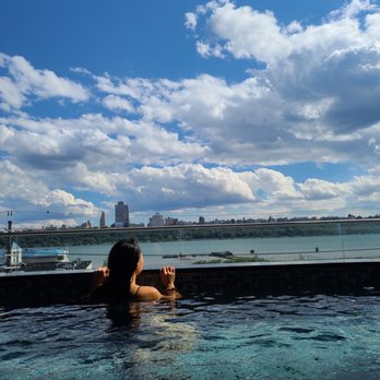 SoJo Spa Club - 4th floor pool - Saunas Near Me - Edgewater, New Jersey SoJo Spa Club - 4th floor pool - Saunas Near Me - Edgewater, New Jersey