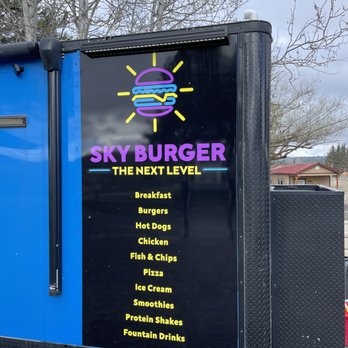 Sky Burger - Food Trucks Near Me - McCall, Idaho