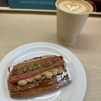 Flourist - Rhubarb danish - yummy! - Bakeries Near Me - Vancouver, British Columbia
