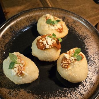 Francesco Martucci - pizza dough balls amuse bouche - Pizza Near Me - Miami, Florida Francesco Martucci - pizza dough balls amuse bouche - Pizza Near Me - Miami, Florida