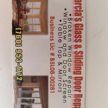 Garcia's Glass - Business card - Windows Installation Near Me - Victorville, California Garcia's Glass - Business card - Windows Installation Near Me - Victorville, California