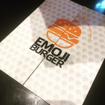 Emoji Burger - Emoji Burger Menu (Very Nice Design) - Burgers Near Me - Jackson Heights, New York