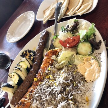 Pom & Olive - Koobideh Combo only for $12 - Mediterranean Near Me - Costa Mesa, California