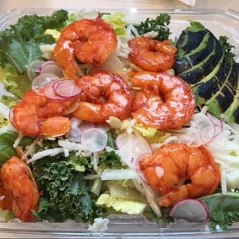 Proper Food - Kale Salad with Achiote-Poached Prawns - Salad Near Me - San Francisco, California