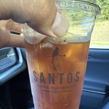 Santos Coffee Acton - Coffee-tinted water for $6.65. This place is awful. - Coffee & Tea Near Me - Vestavia Hills, Alabama