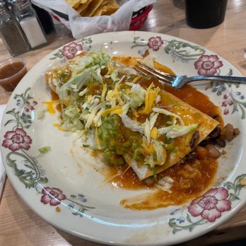 Hacienda Real - I had the carne asada burrito. It was packed with flavor. - New Mexican Cuisine Near Me - Omaha, Nebraska