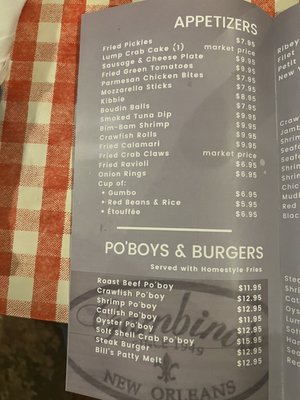 Menu photo 5 Bill's Creole & Seafood Flora, MS Menu photo 5 Bill's Creole & Seafood Flora, MS