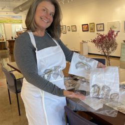 110 Gallery - New in November: Tina is a big fan of our new oyster merchandise!