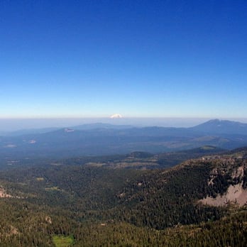 Brokeoff Mountain Trail - View of Mt. Shasta in the distance. - Hiking Near Me - Mineral, California