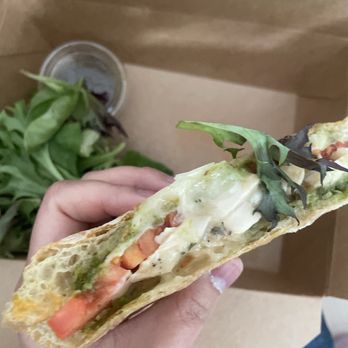 Acai Jungle Cafe - Pesto Chicken Panini - Sandwiches Near Me - Burbank, California