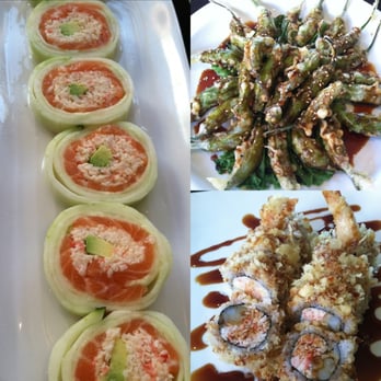 Zono Sushi - cucumber wrap, shishito pepper tempura, & crunchy roll - Sushi Bars Near Me - Burbank, California Zono Sushi - cucumber wrap, shishito pepper tempura, & crunchy roll - Sushi Bars Near Me - Burbank, California